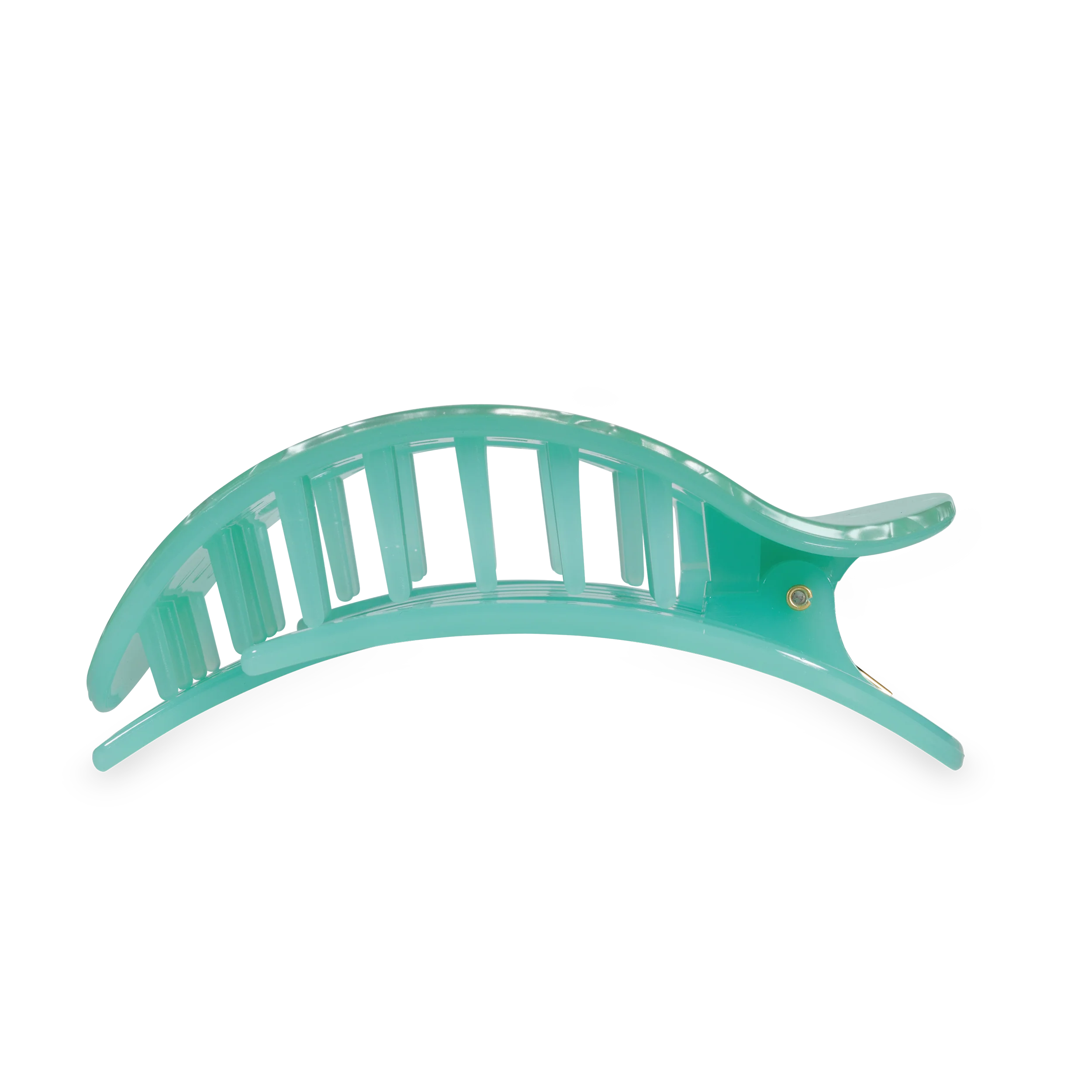 TELETIES - Flat Round Hair Clip | Large | Spring Splash - Image 3