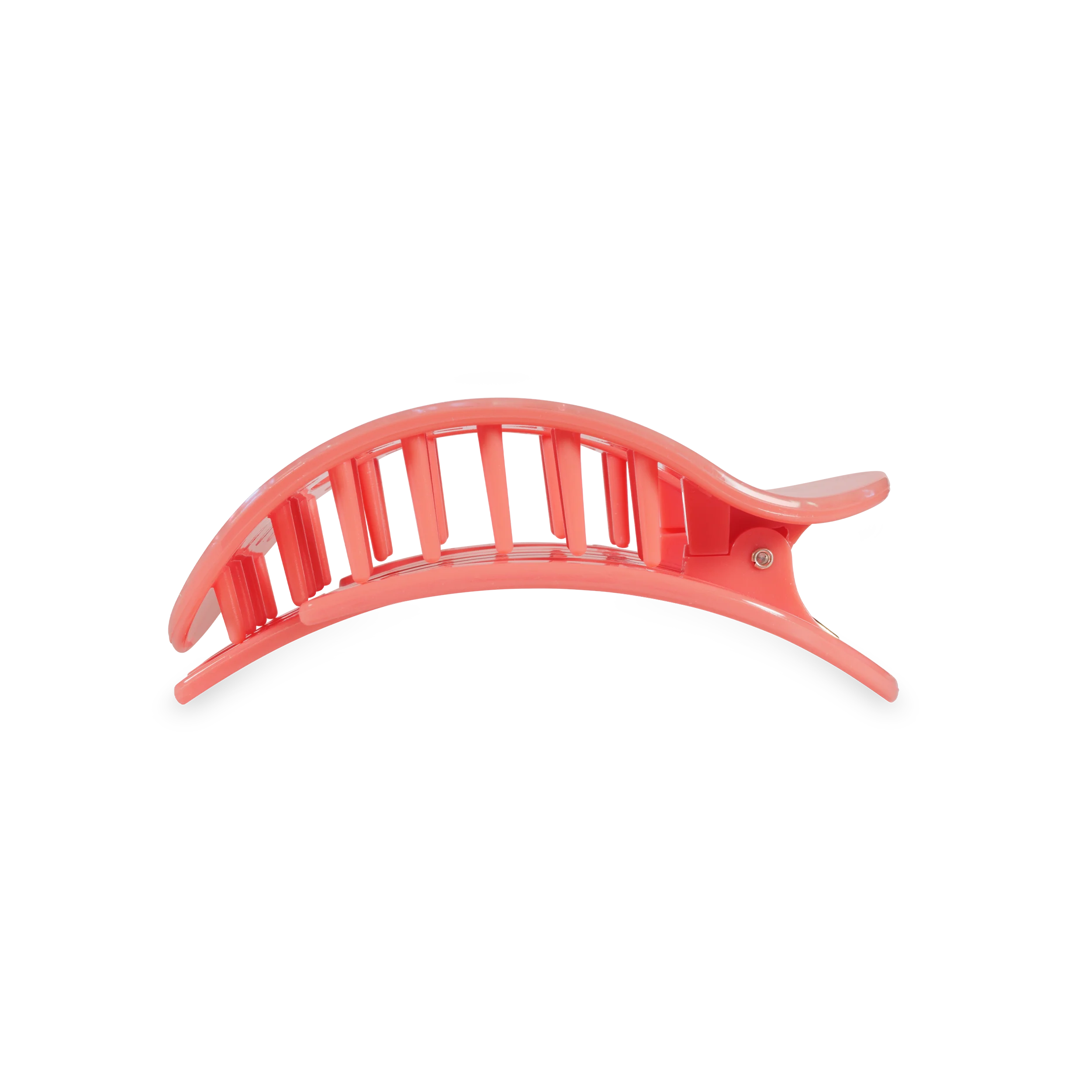 TELETIES - Flat Round Hair Clip | Medium | Dreamsicle - Image 3