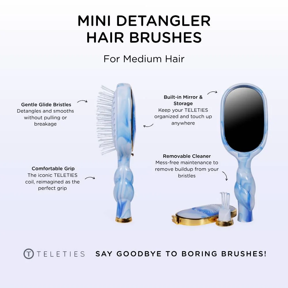 TELETIES - Mini Detangler Brush | Medium | Tide & True - Image 8