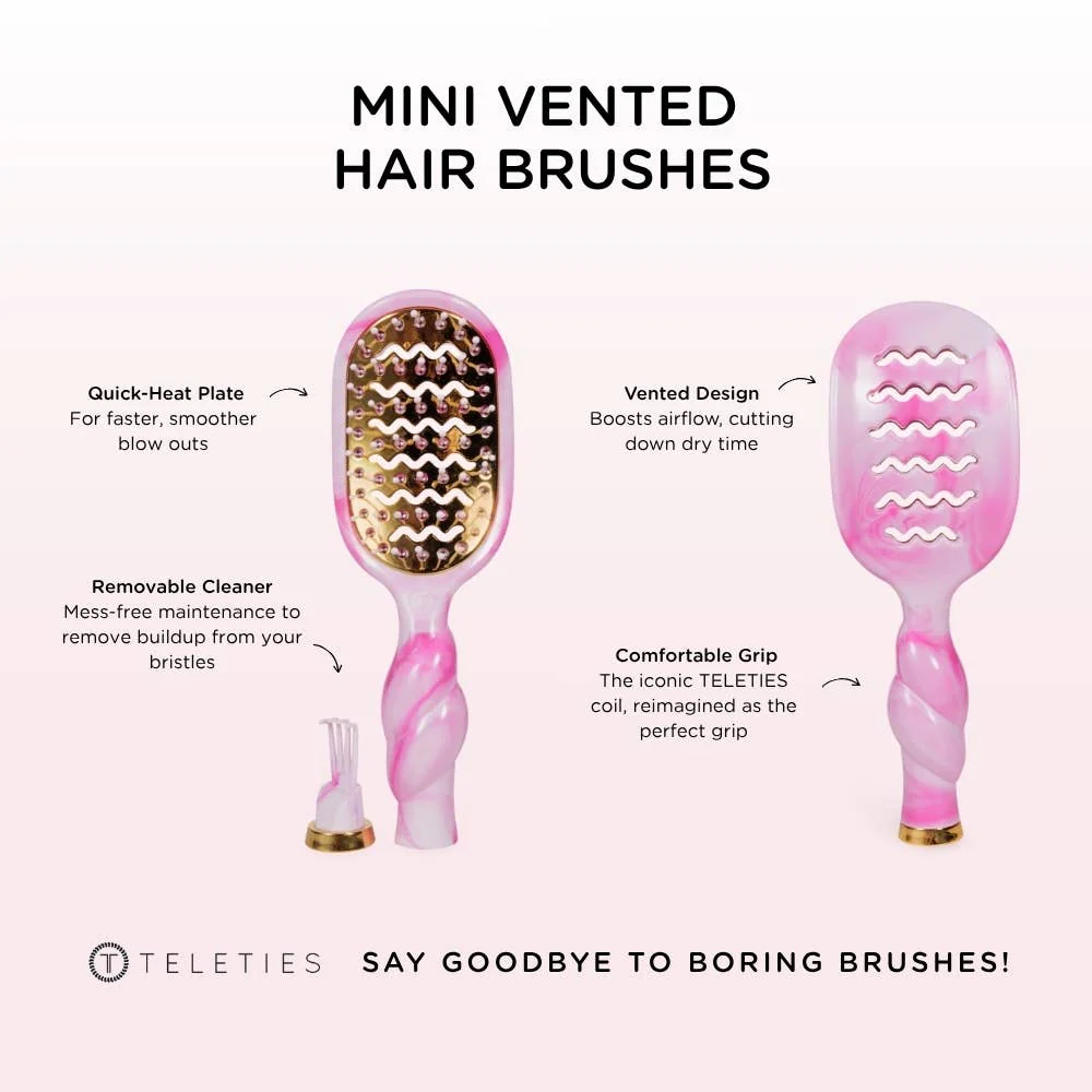 TELETIES - Mini Vented Brush | Pinch Me! - Image 8