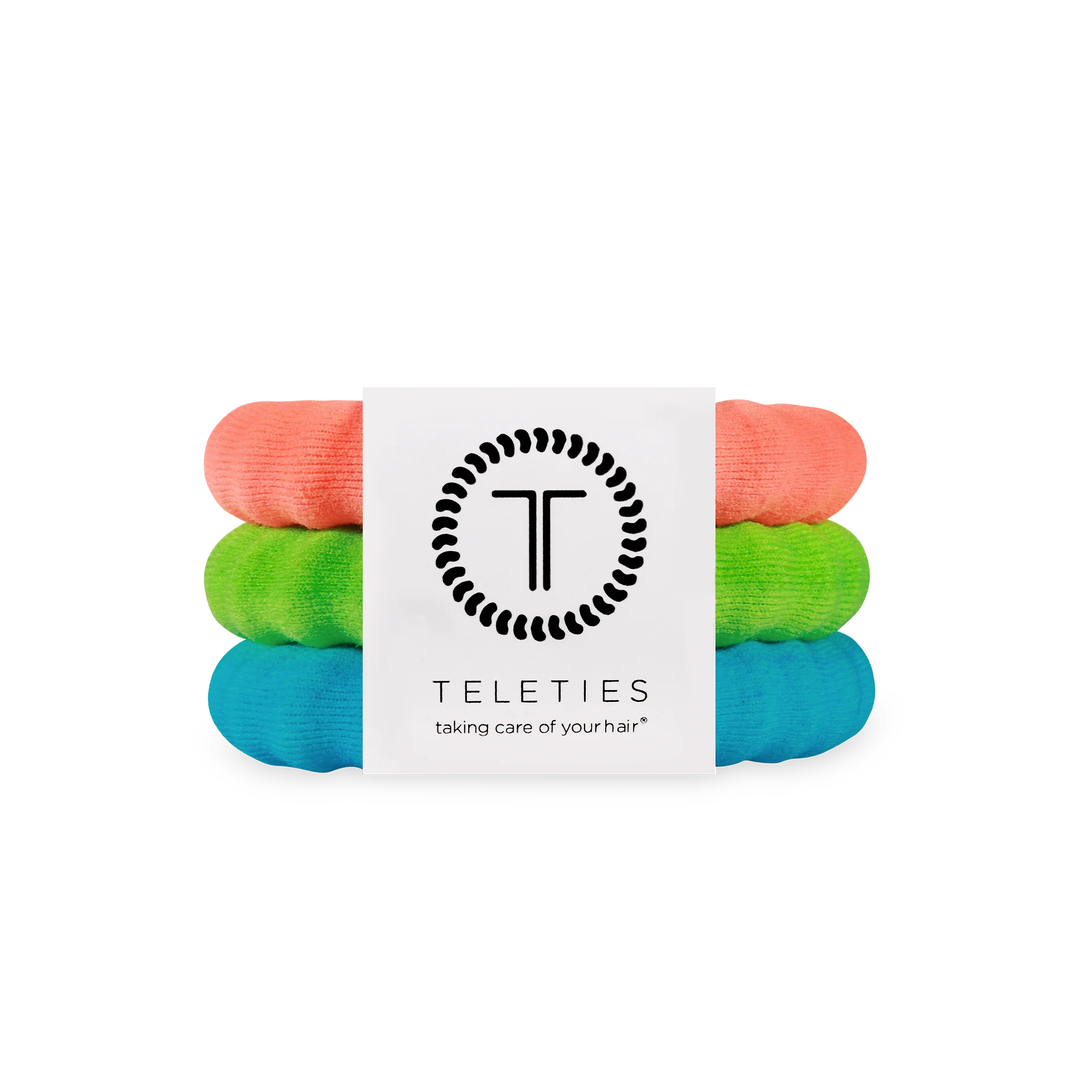 TELETIES - Nylon Hair Ties | Large | You Glow, Girl!
