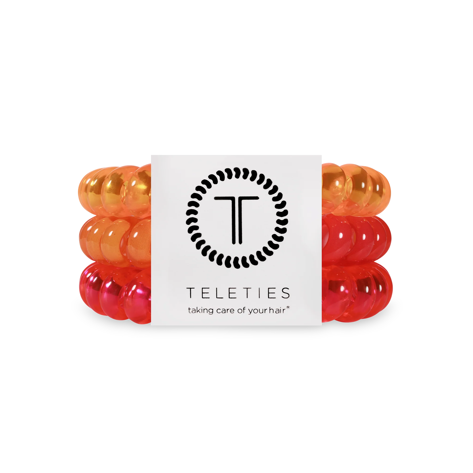 TELETIES - Spiral Hair Coils | Large | Day Rave