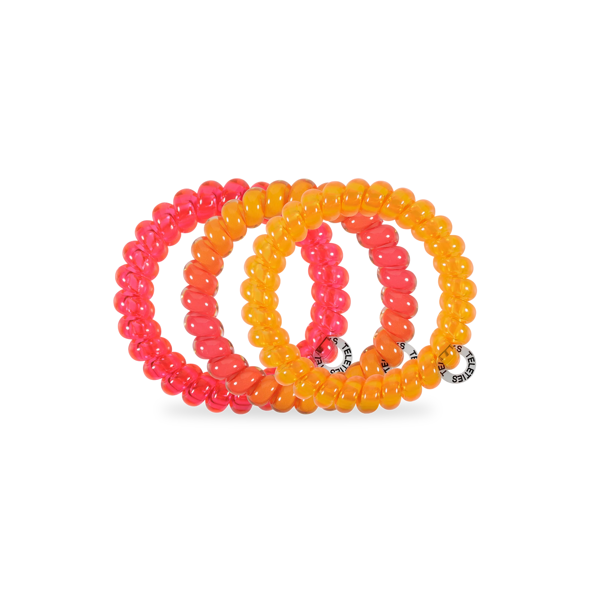 TELETIES - Spiral Hair Coils | Large | Day Rave - Image 2
