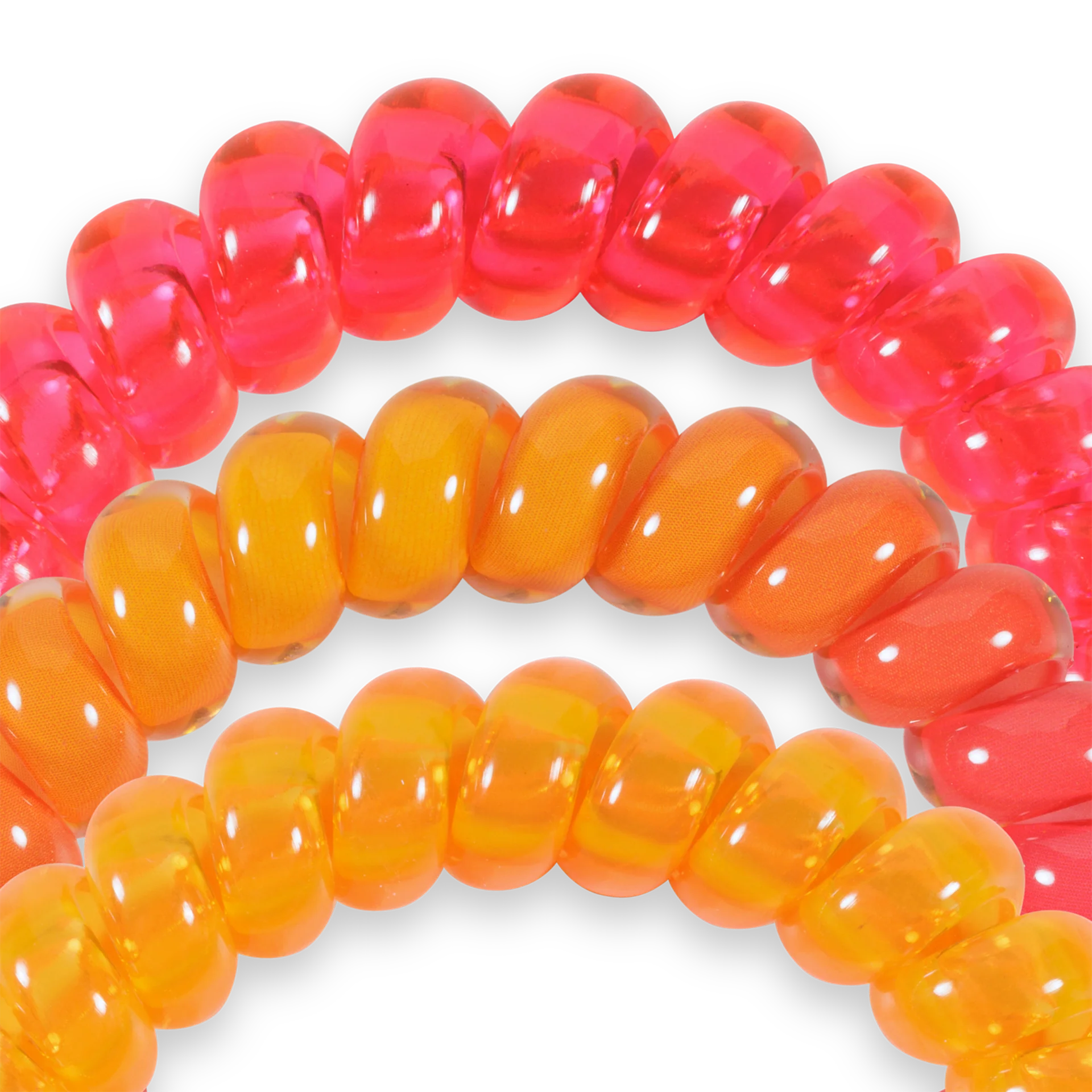 TELETIES - Spiral Hair Coils | Large | Day Rave - Image 3