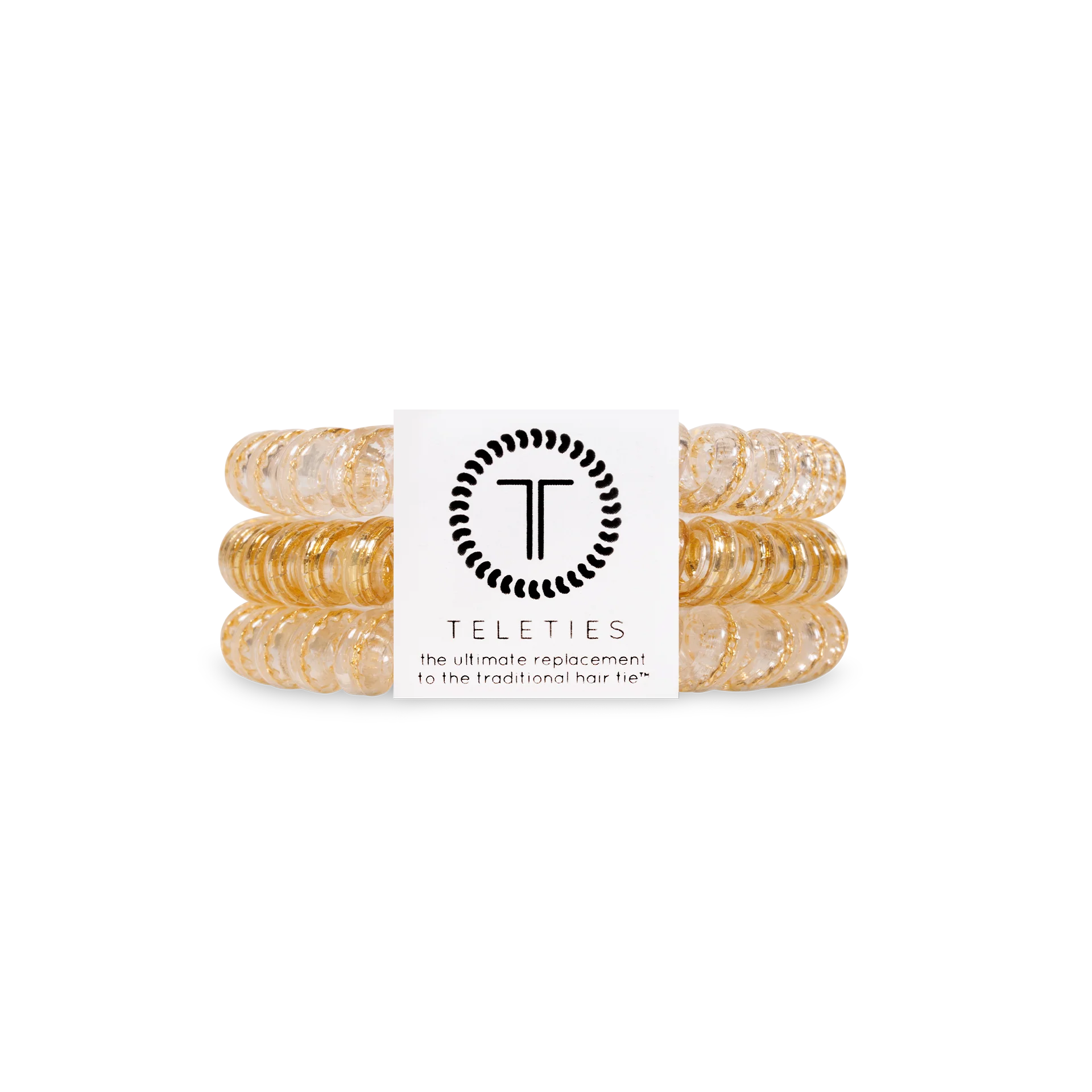 TELETIES - Spiral Hair Coils | Small | Luxury Living Hair Ties