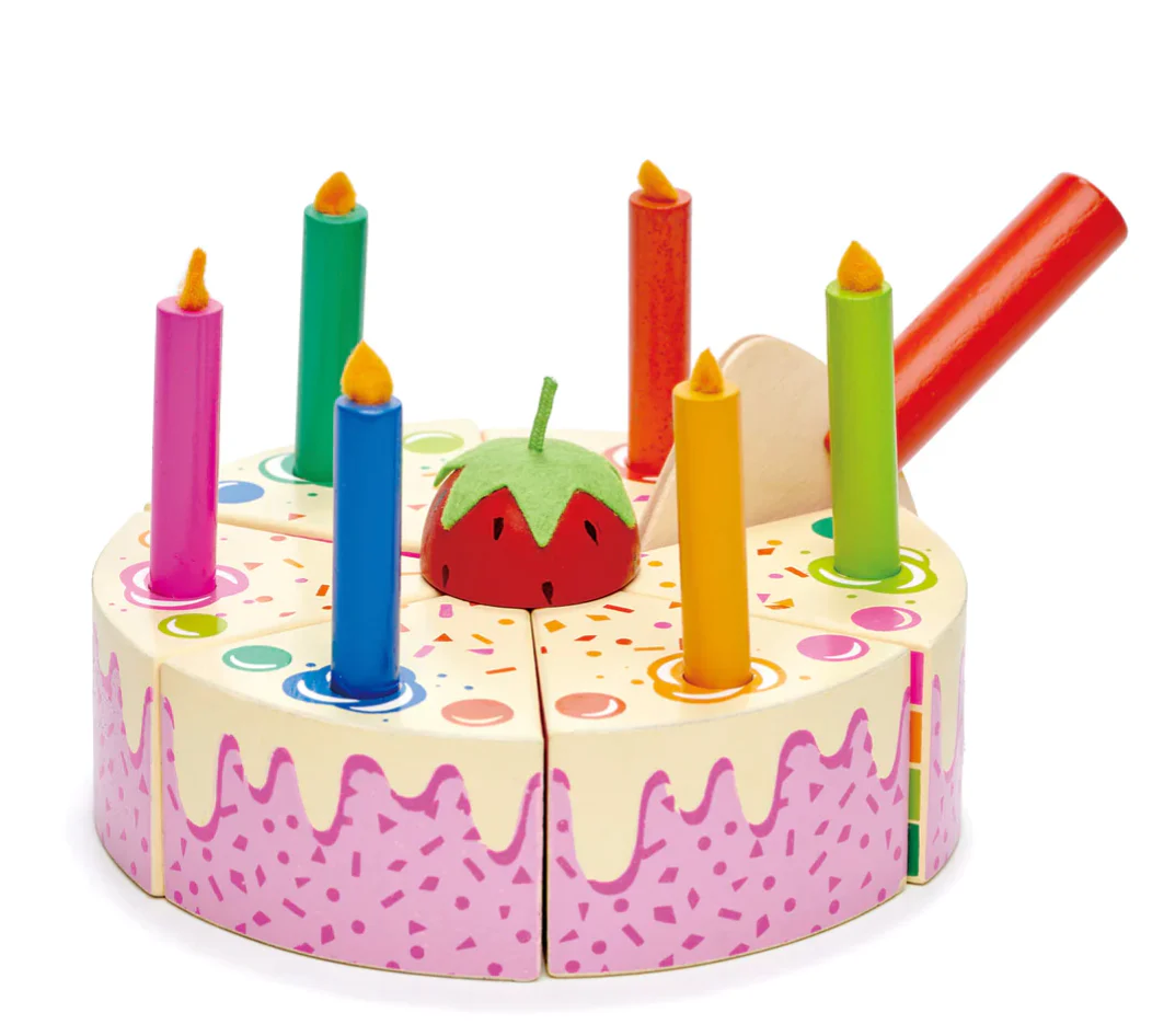 Tender Leaf Rainbow Birthday Cake