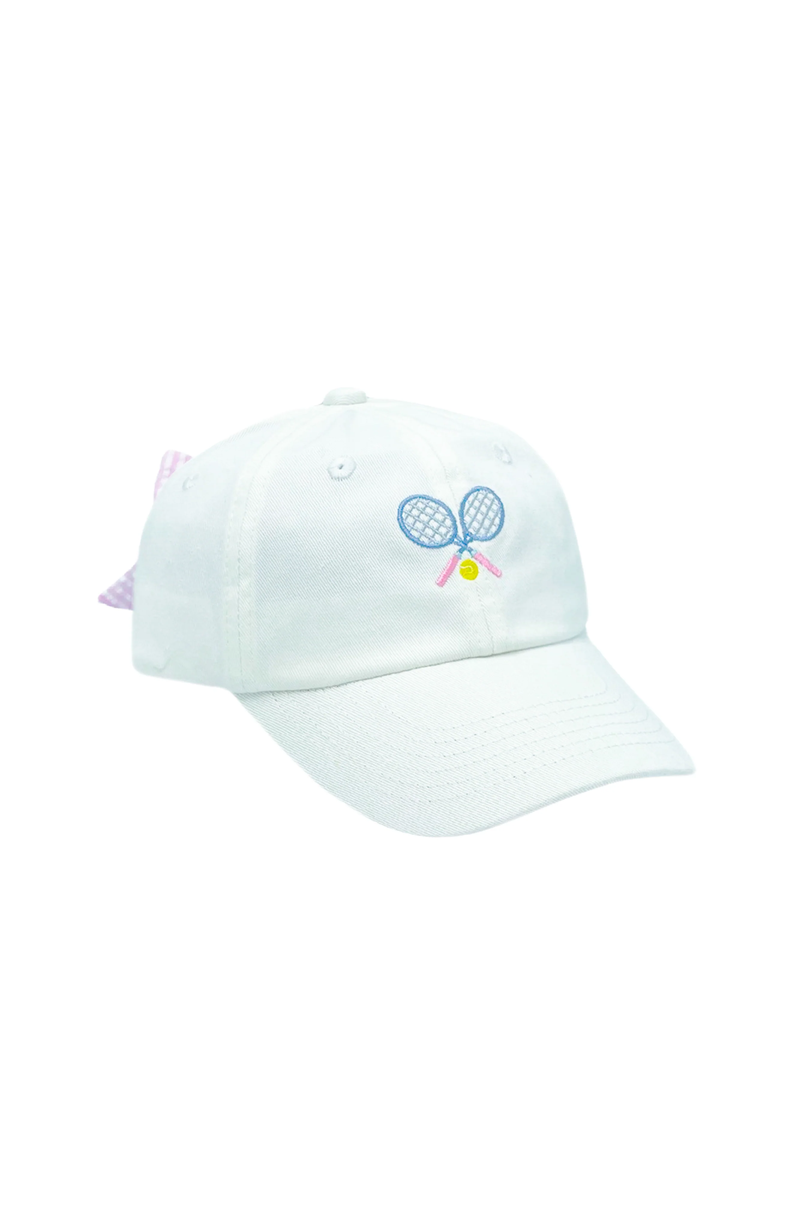 Tennis Bow Baseball hat Youth with Bow 2-8y