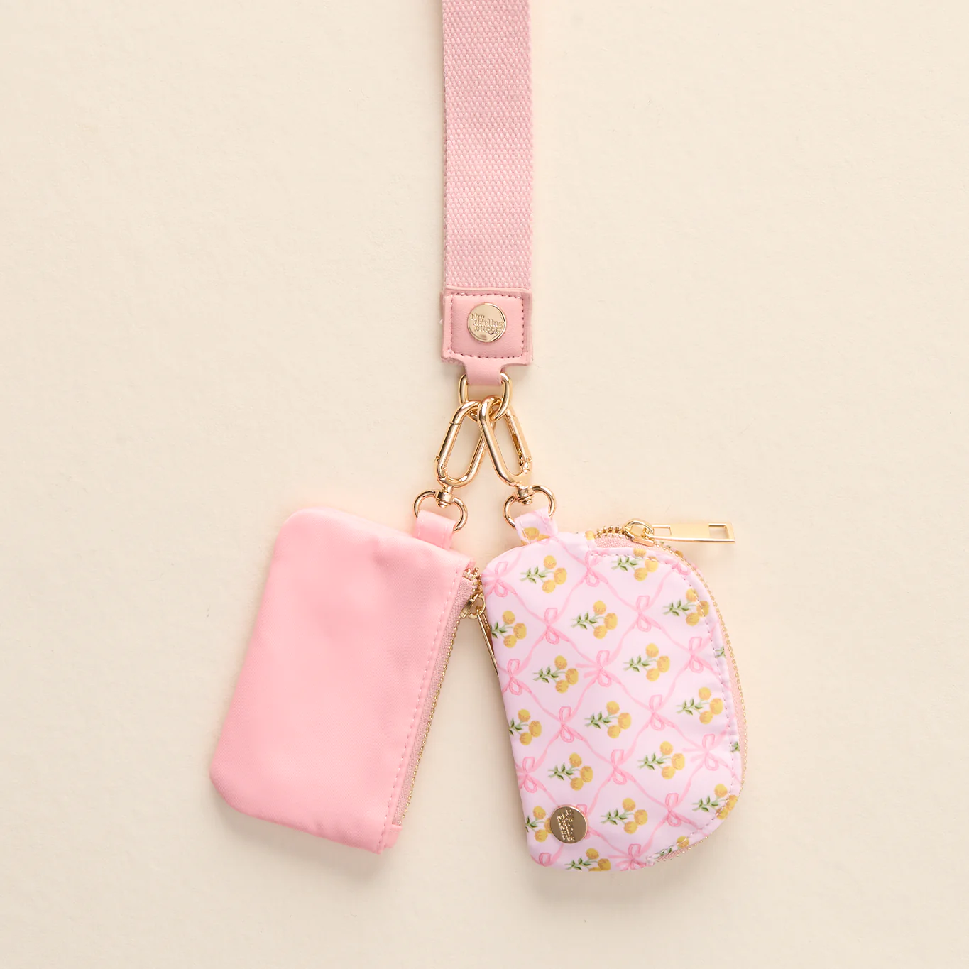 The Darling Effect - Dynamic Duo Pouch Wristlet-Marigold Lane Pink - Image 3