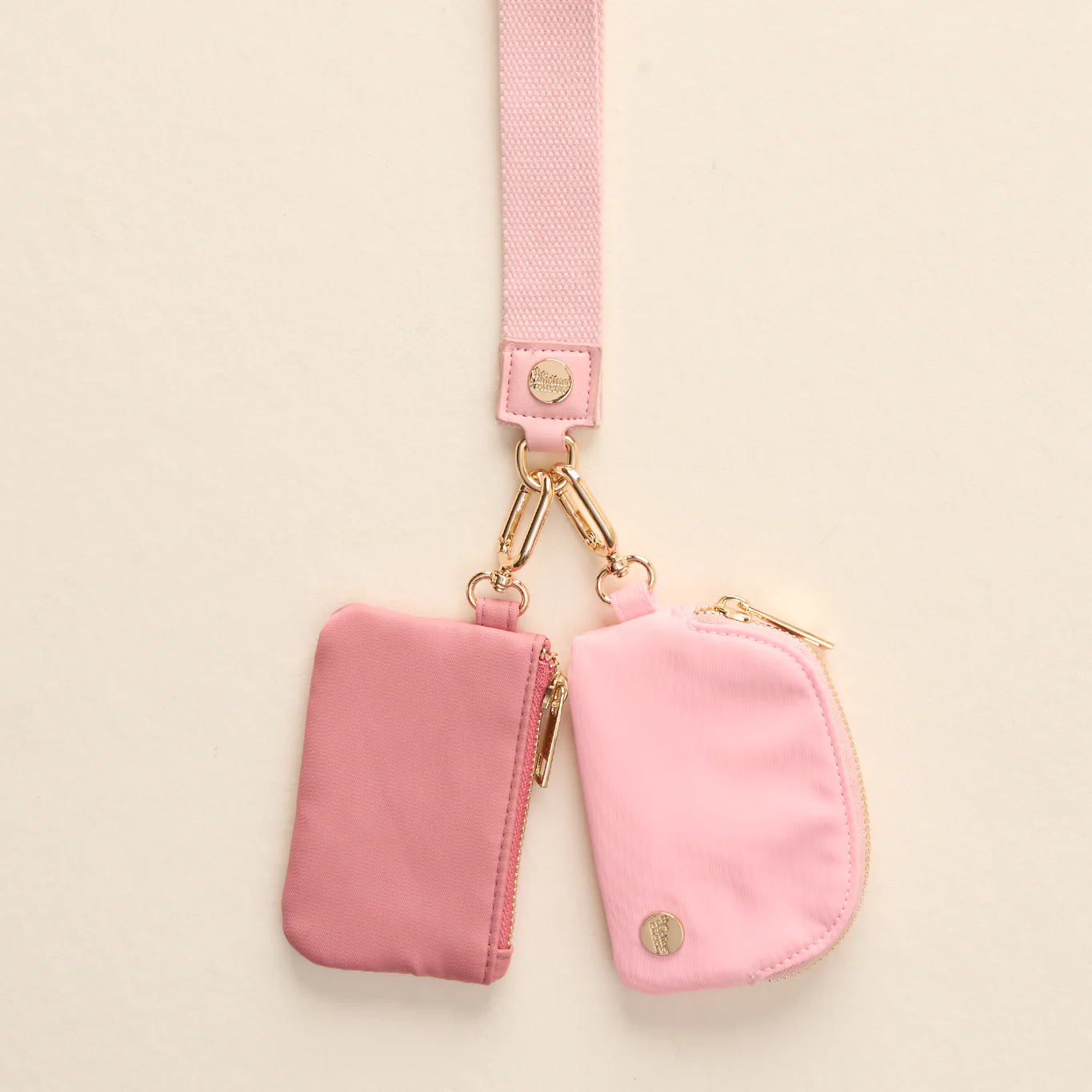 The Darling Effect - Dynamic Duo Pouch Wristlet-Rose - Image 3