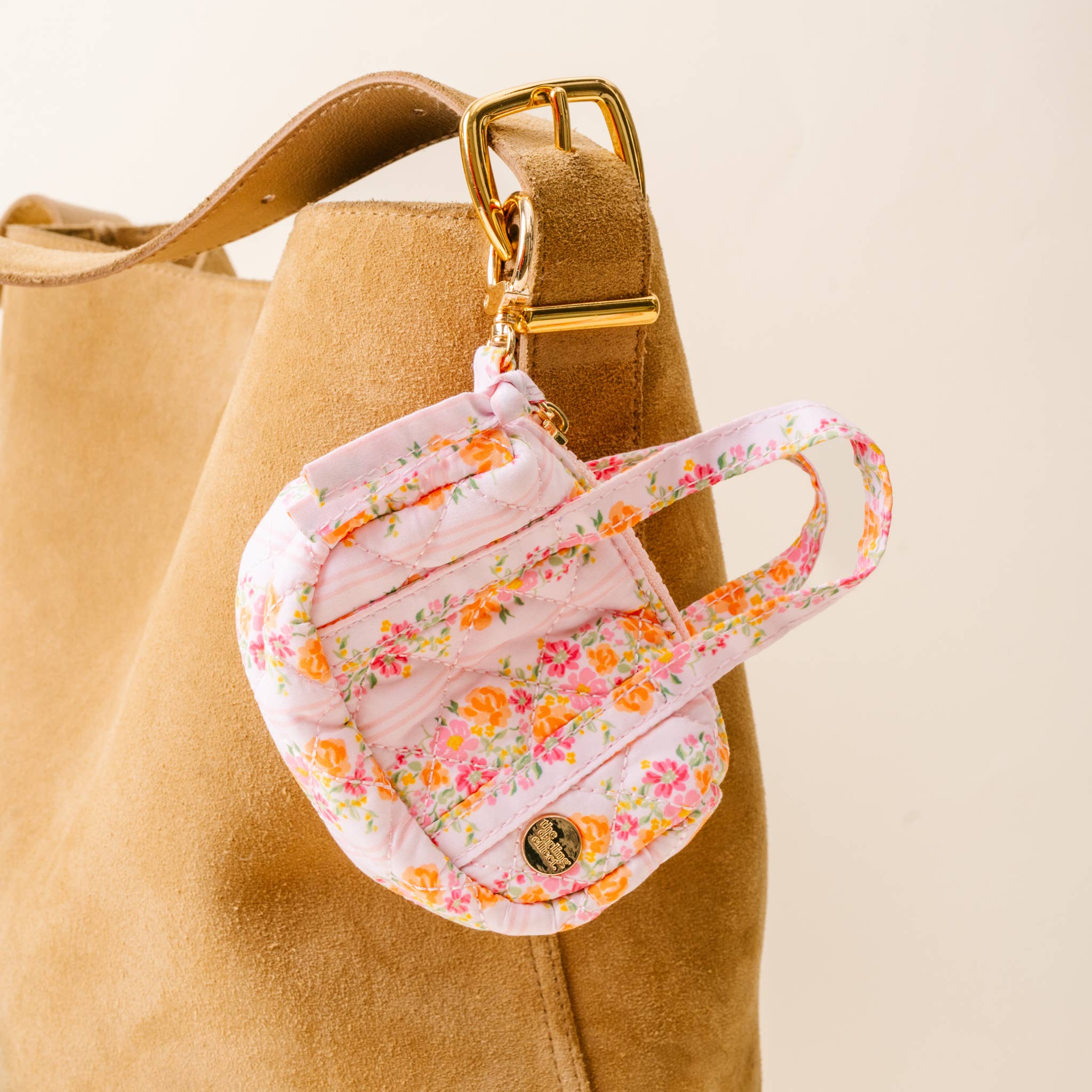 The Darling Effect - Itty Bitty Duffle Bag Charm-Petal Parade Pink - Image 3