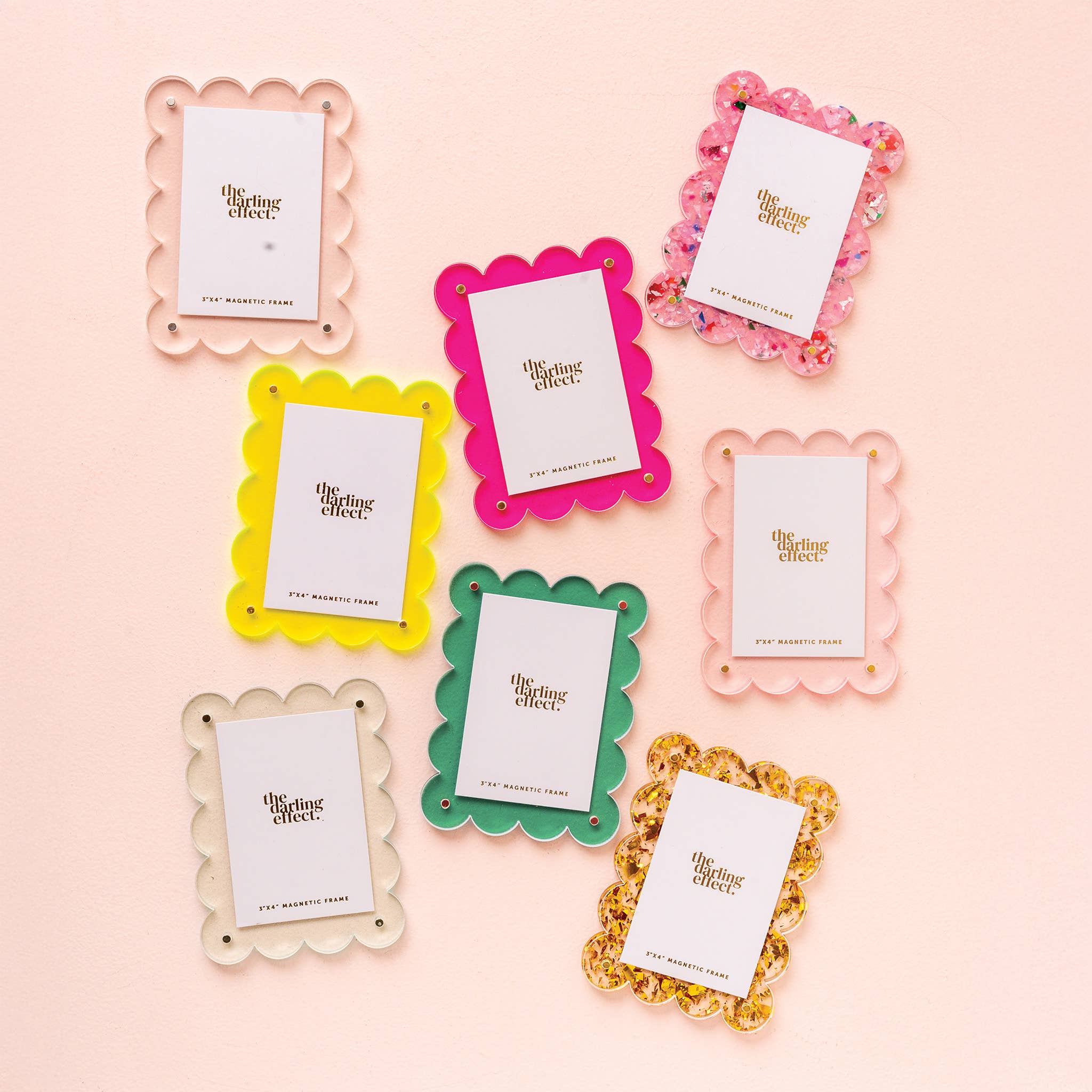 The Darling Effect - Mini Acrylic Picture Frame Magnet-Clear - Image 3