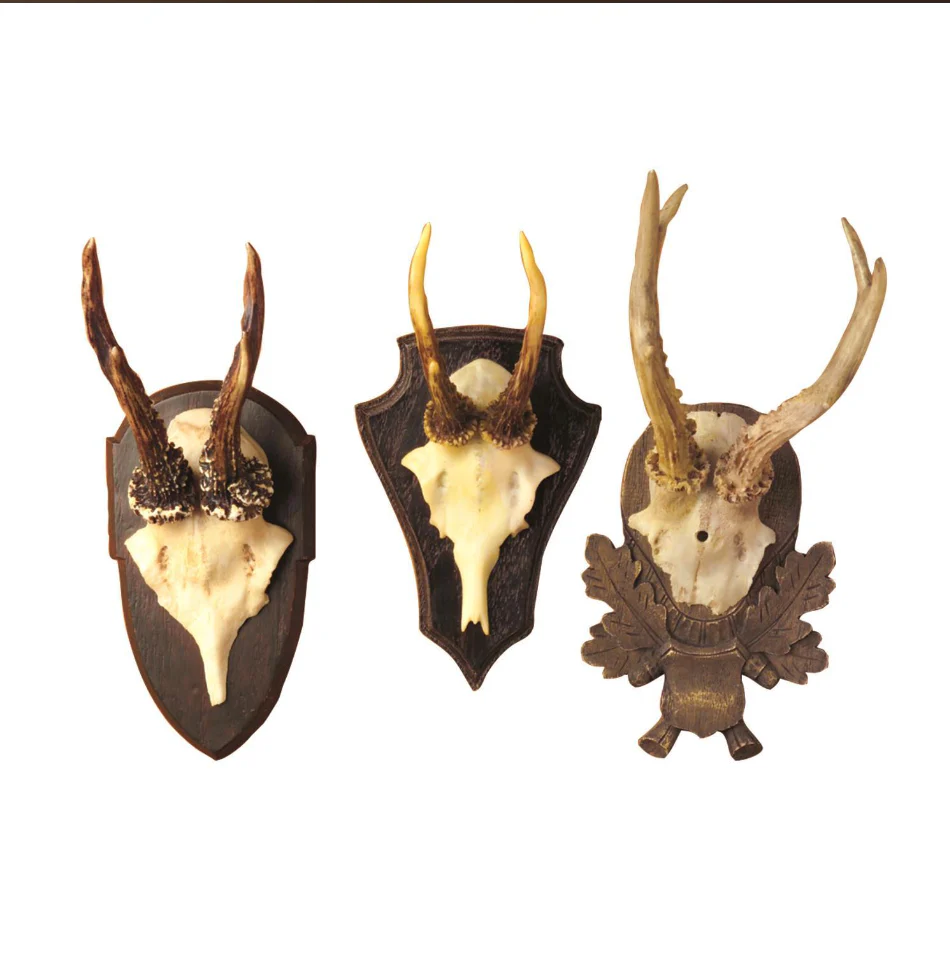 The Hunt Club  Reproduction Antler Trophy Sold Separately