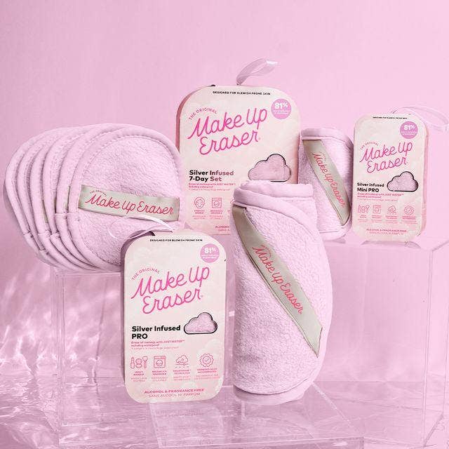 The Original MakeUp Eraser - Silver Infused Mini PRO | Designed for Blemish-Prone Skin: Mini PRO - Image 6