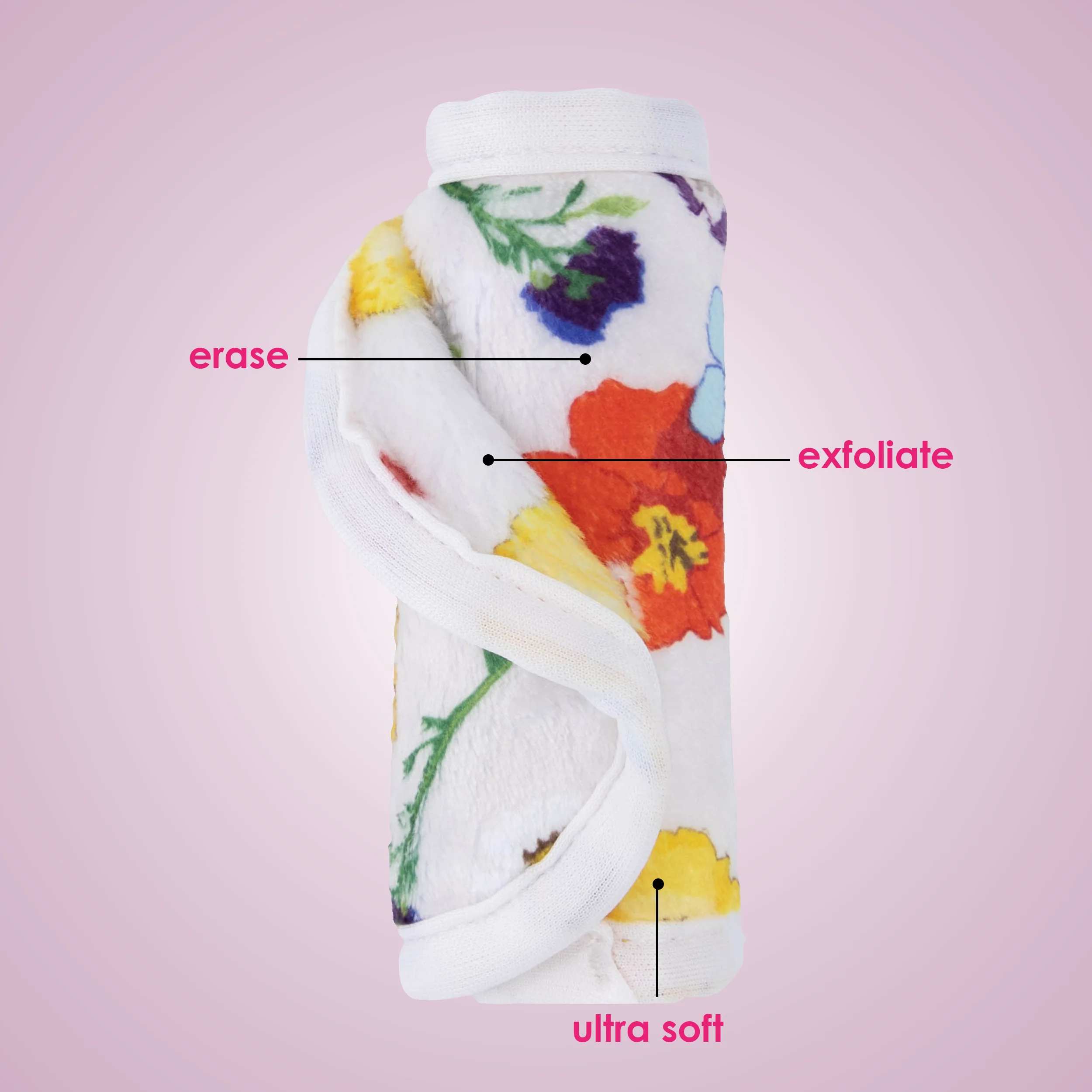 The Original MakeUp Eraser - Wildflowers Mini PRO - Image 3