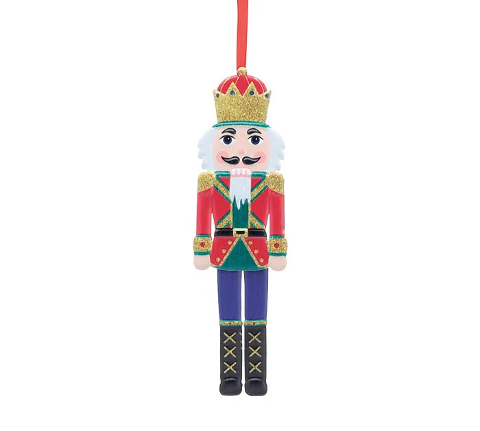 TIN SHAPE NUTCRACKER ORNAMENT
