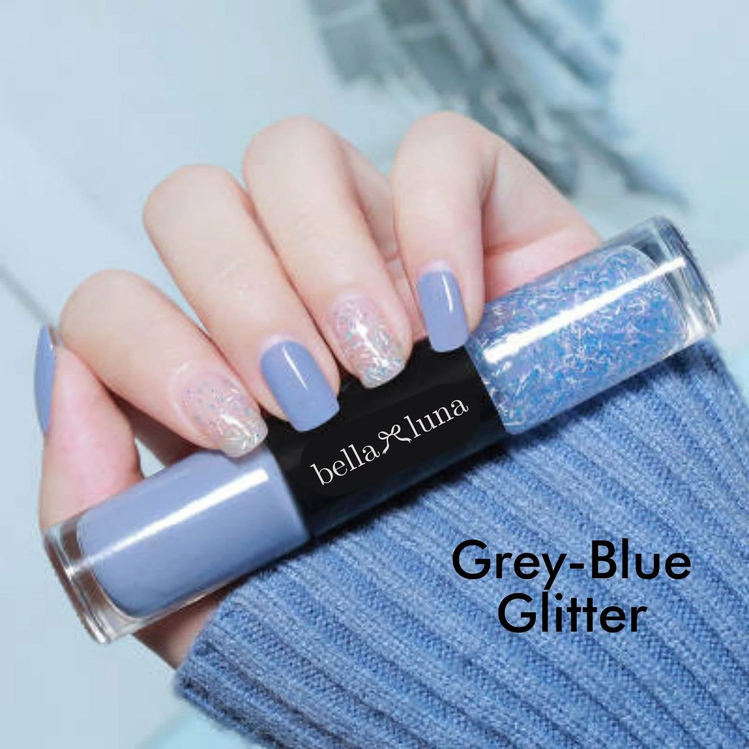 Tiny Gift Society - Double Nail Polish - Trendy Colors, Glitter Polish Gift: Pastel Mix - Image 12