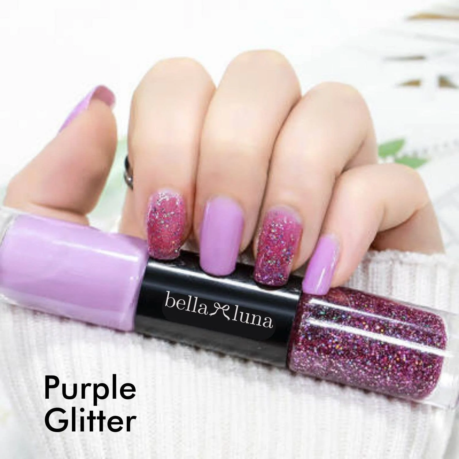 Tiny Gift Society - Double Nail Polish - Trendy Colors, Glitter Polish Gift: Pastel Mix - Image 13