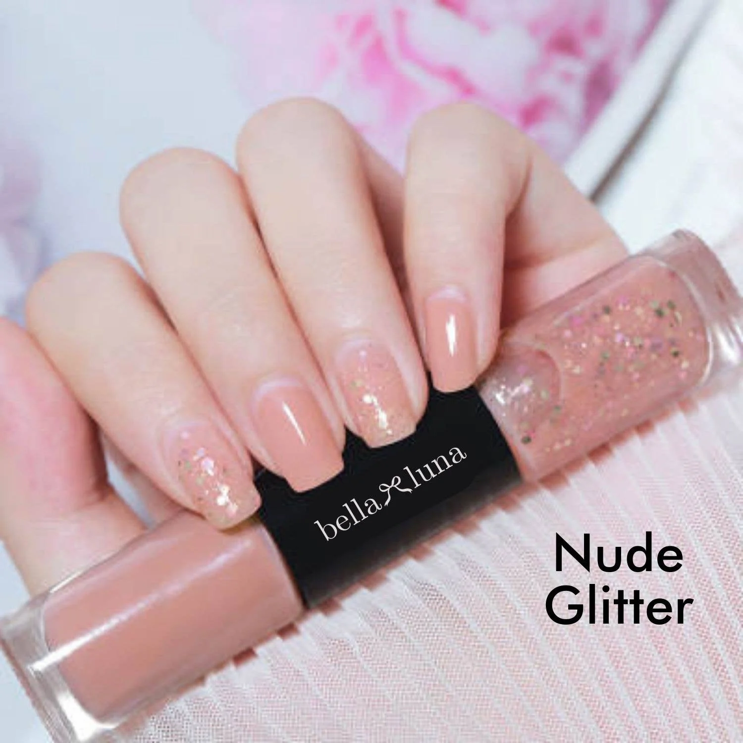 Tiny Gift Society - Double Nail Polish - Trendy Colors, Glitter Polish Gift: Pastel Mix - Image 4