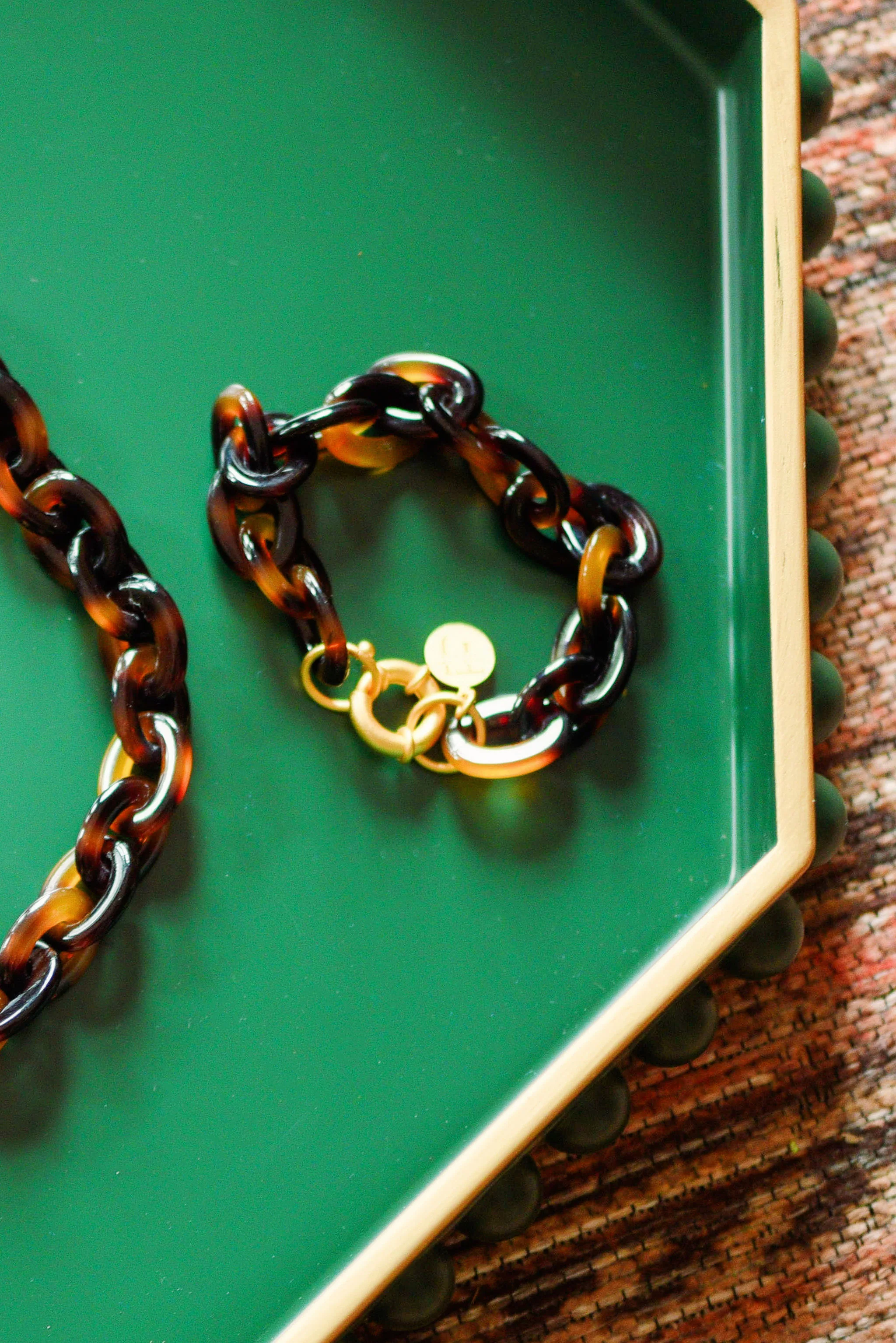 Tortoise Link Bracelet