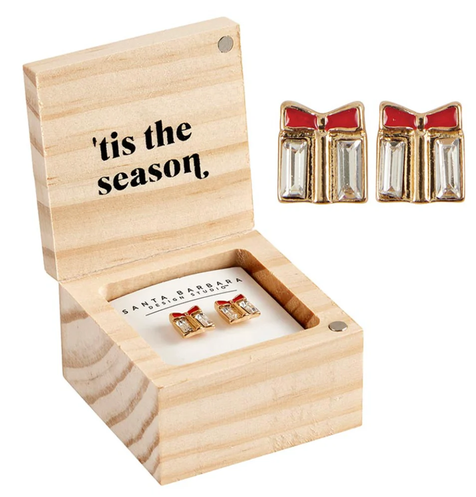 Treasure Box Earrings - 'Tis the Season