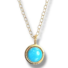 Turquoise Hashtag Necklace, Enhancer