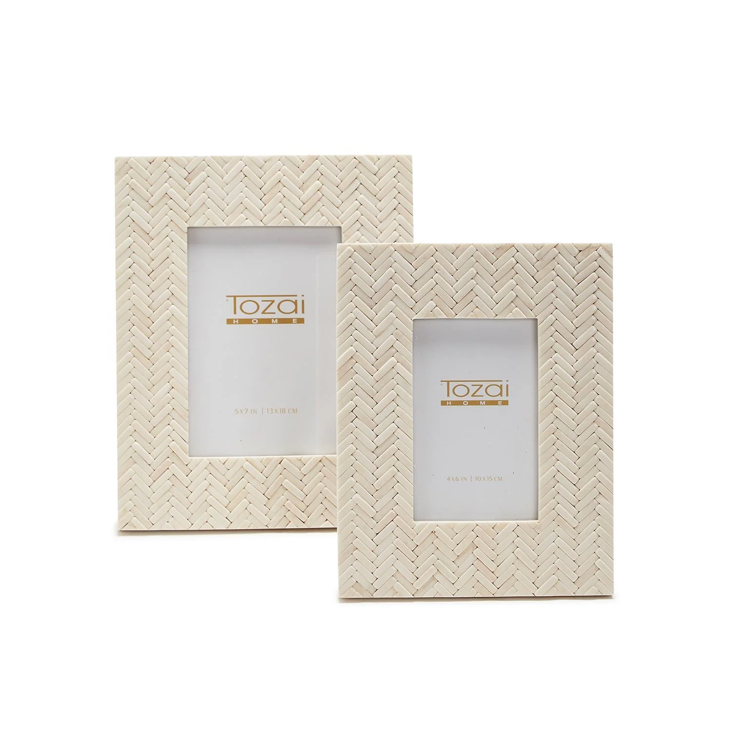 Two's Company Basket Weave Frame