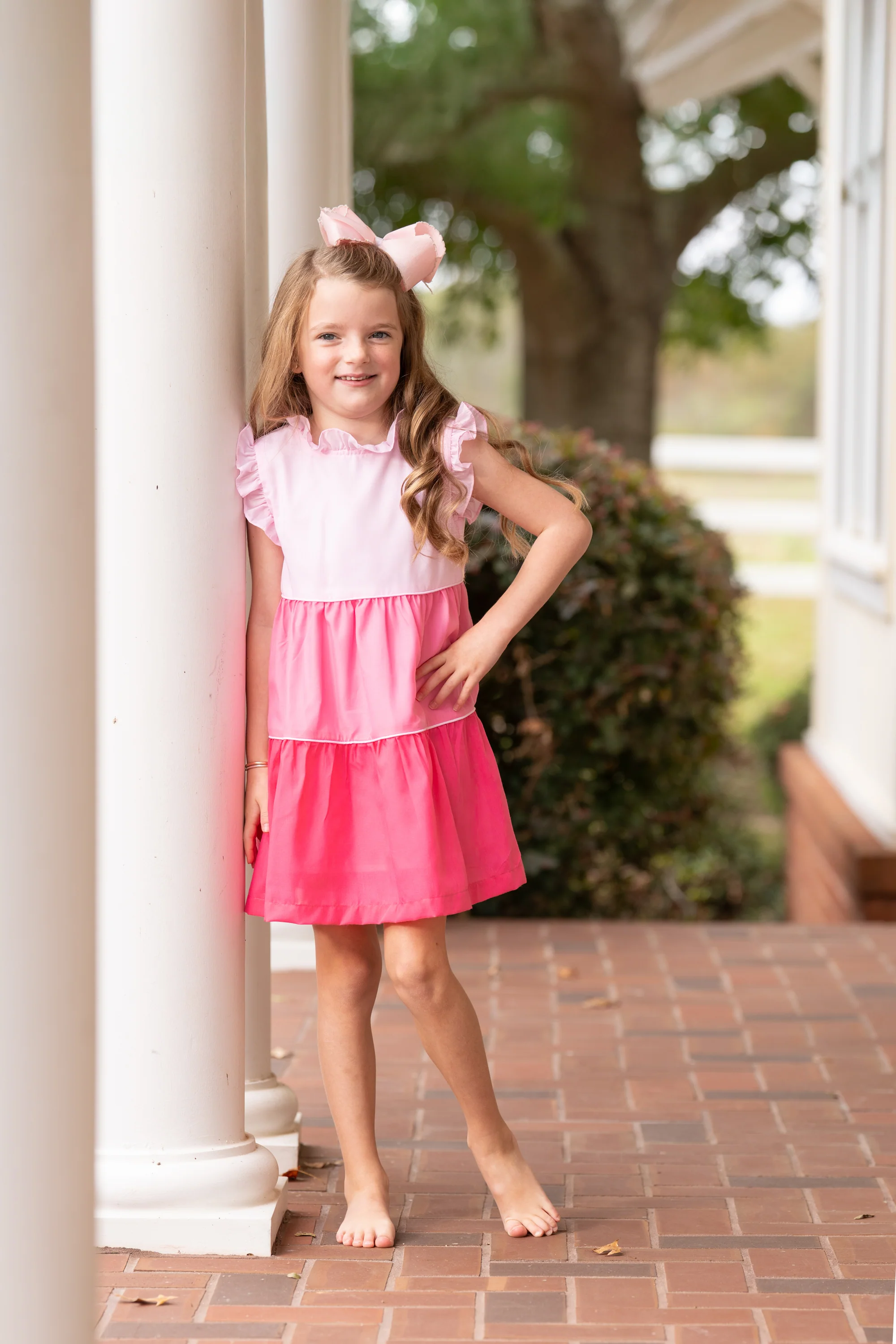 Valeria Shades Of Pink Dress - Image 3