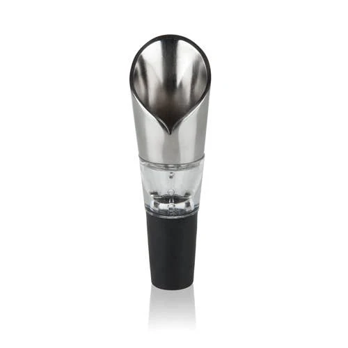 Viski - Harrison Polished Stainless Steel Aerating Pour Spout