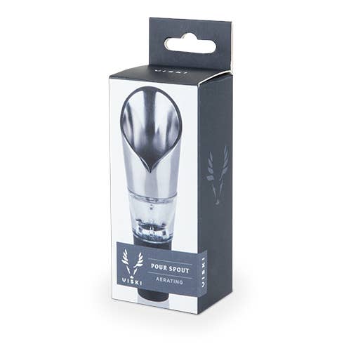 Viski - Harrison Polished Stainless Steel Aerating Pour Spout - Image 2