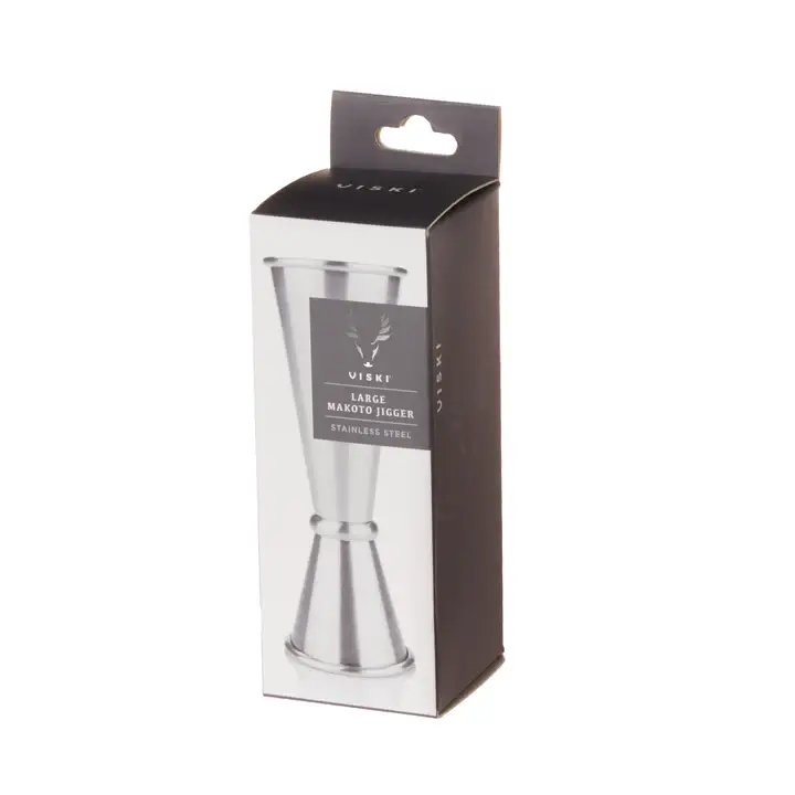 Viski - Large Stainless Steel Japanese Style Jigger by Viski® - Image 7