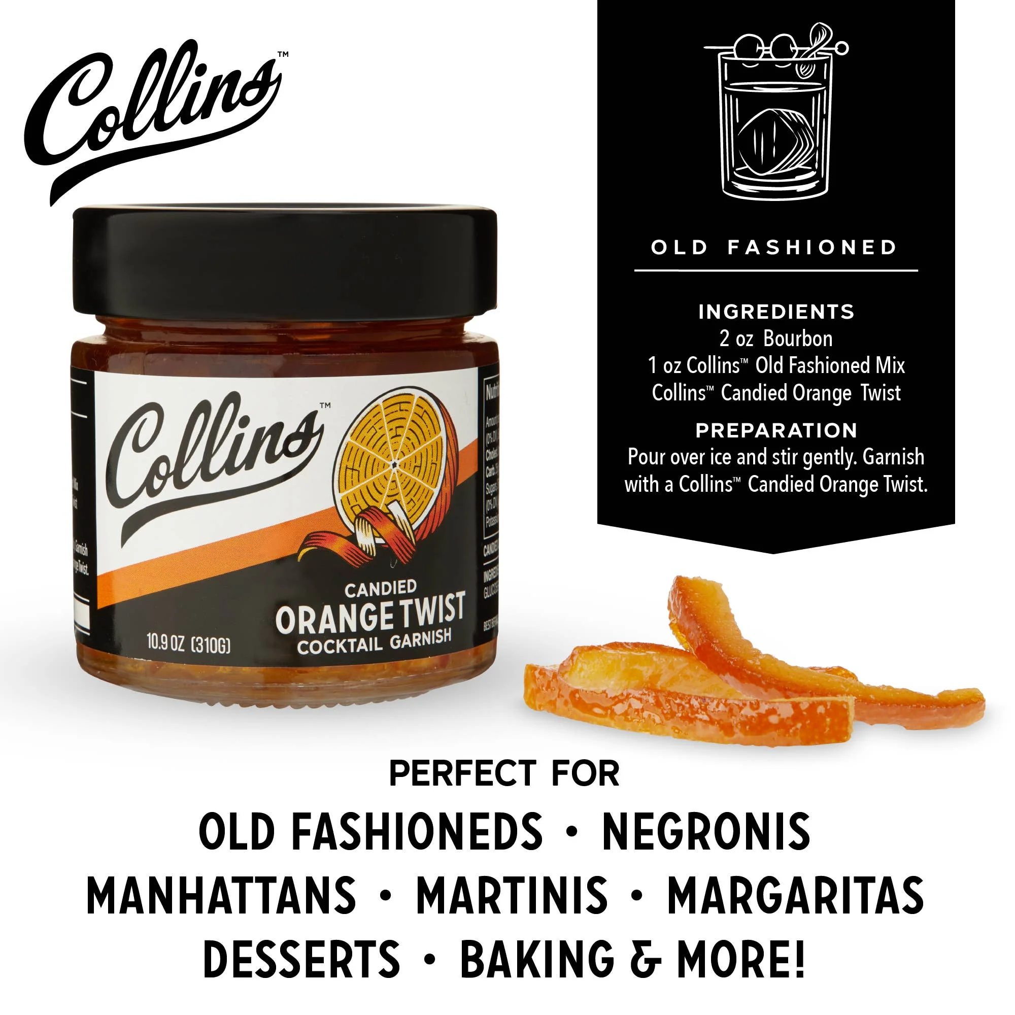 Orange Twist in Syrup 10.9 oz. - Image 3
