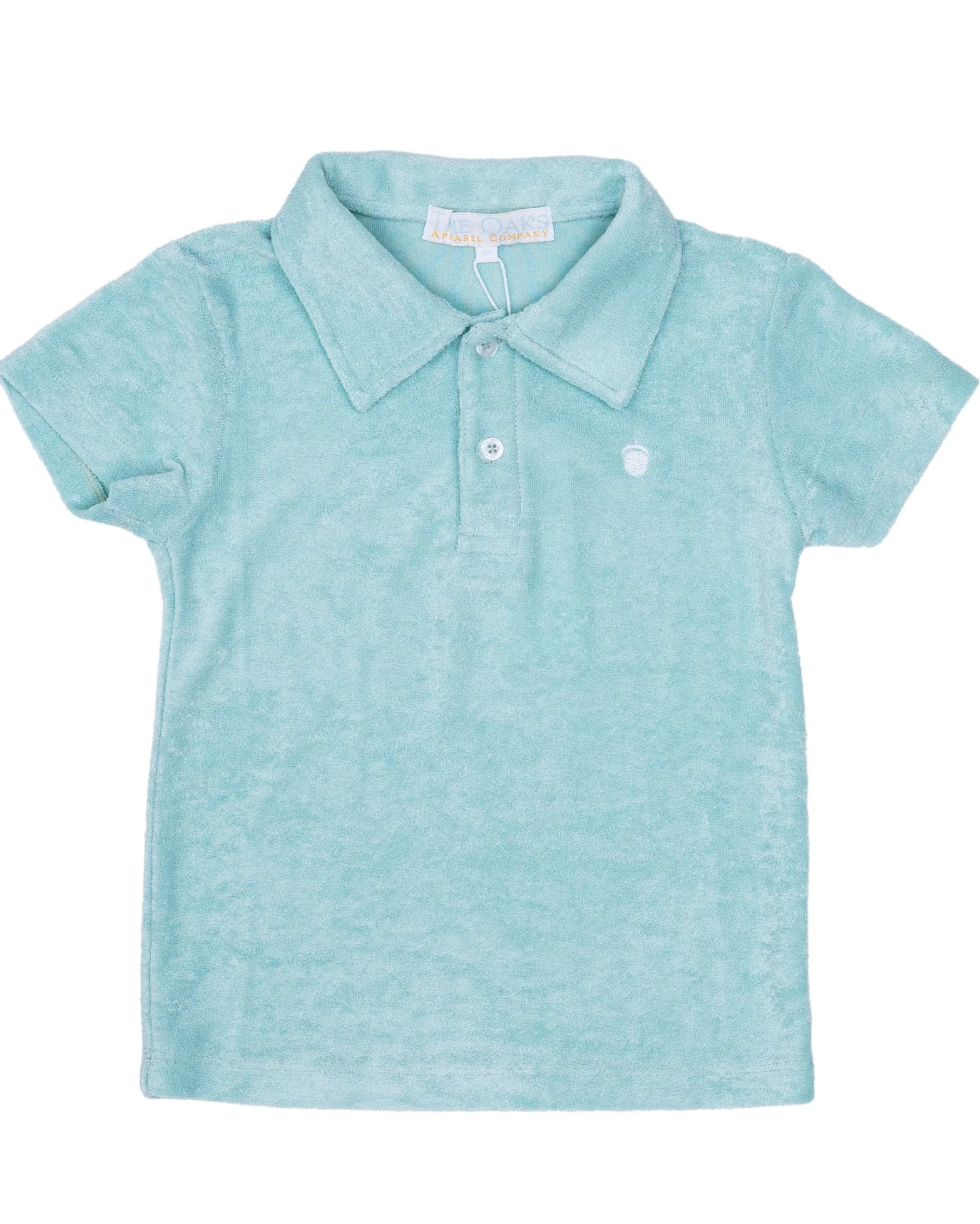 Watson Teal French Terry Polo