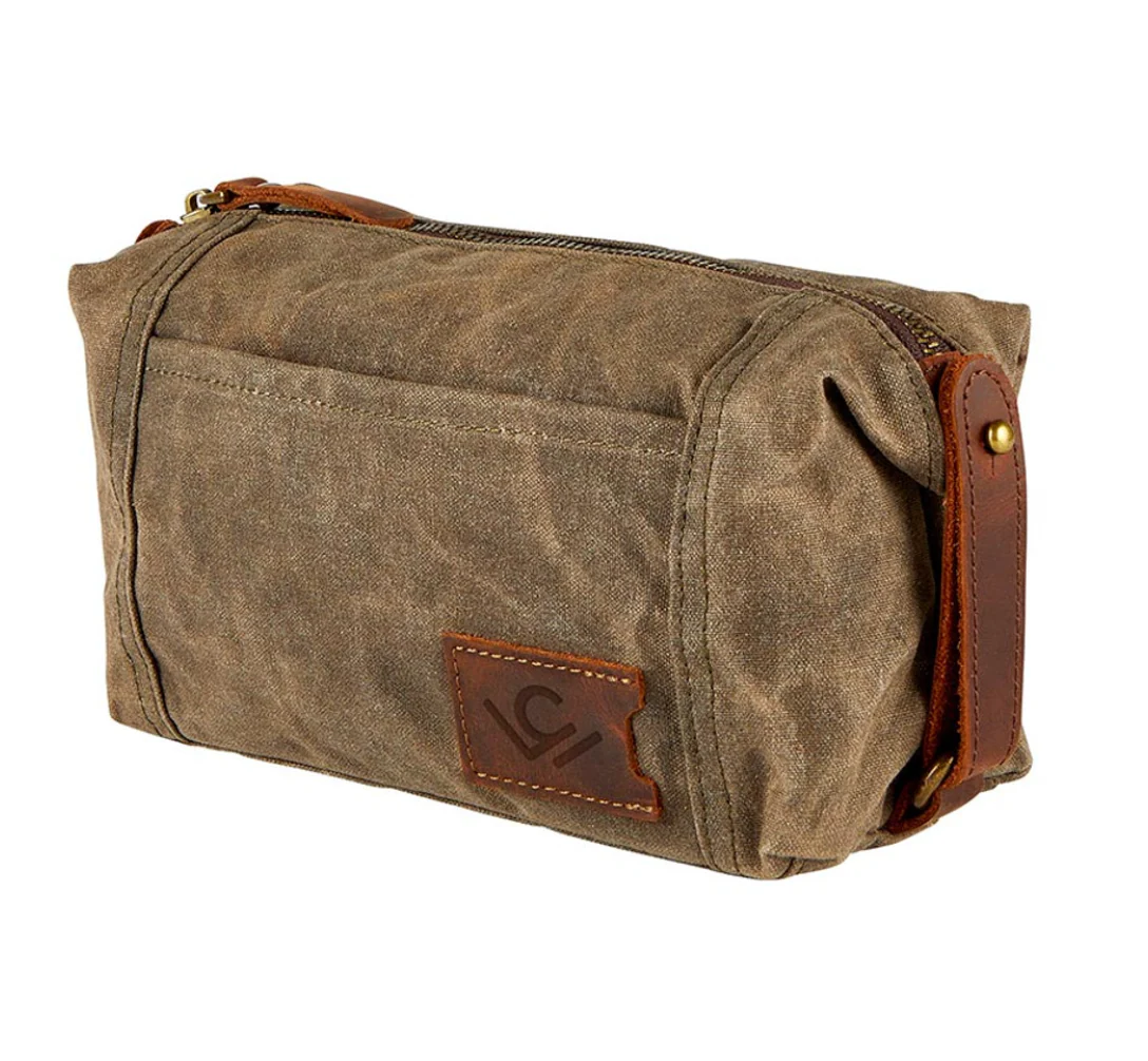 Waxed Canvas Dopp Kit - Image 2