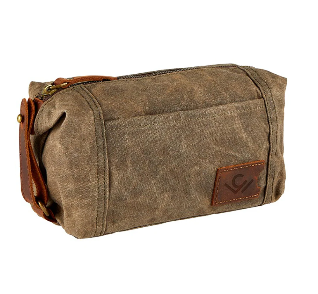 Waxed Canvas Dopp Kit - Image 3