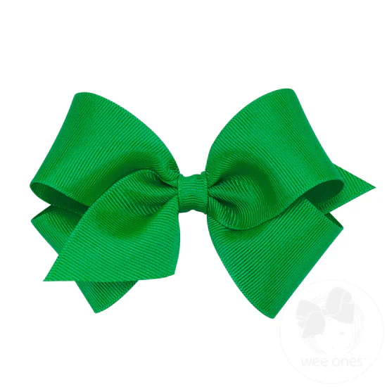 Wee Ones-Medium Classic Grosgrain Hair Bow - Image 16