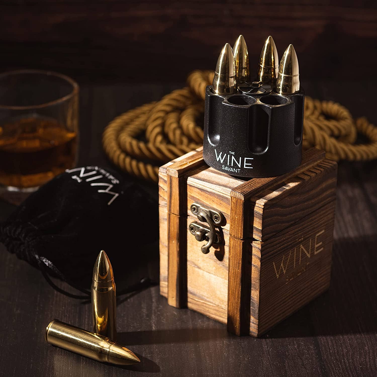 Whiskey Stones Bullets Stainless Steel - Bullet Chillers Set - Image 2