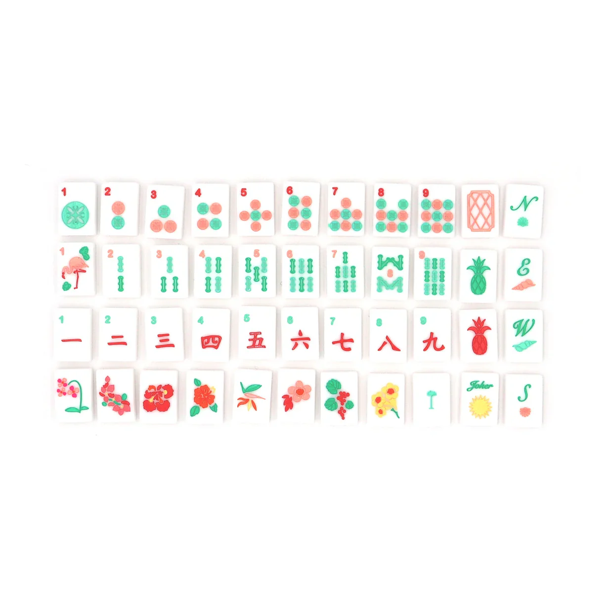 White Island Mahjong Tiles