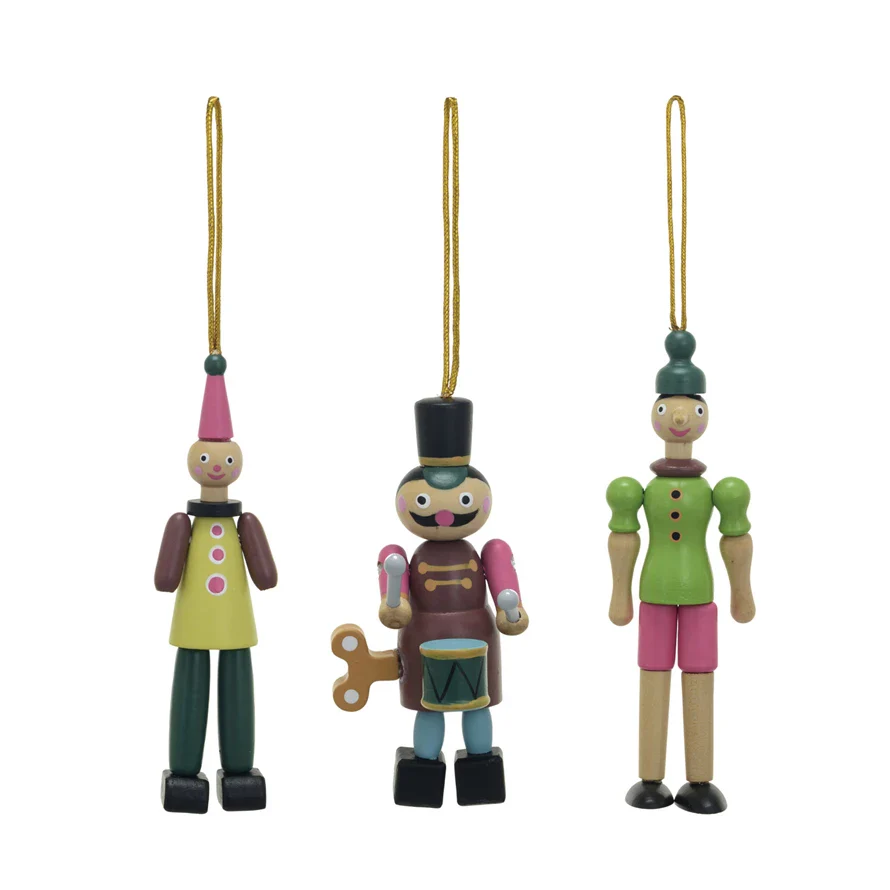 Wood Toy Ornaments Sold Separately