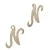 Yellow Gold Filled Cursive Script Letter - Image 13