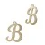 Yellow Gold Filled Cursive Script Letter - Image 2