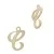 Yellow Gold Filled Cursive Script Letter - Image 3