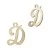 Yellow Gold Filled Cursive Script Letter - Image 4