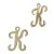 Yellow Gold Filled Cursive Script Letter - Image 9