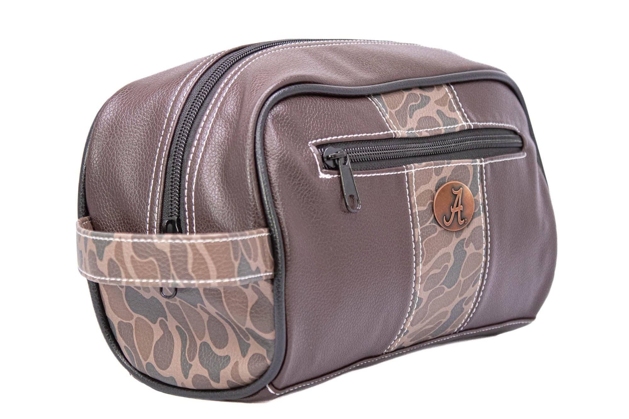 Zep-Pro - Alabama Crimson Tide Men's Camo Dopp Kit.: Green/Gray - Image 6