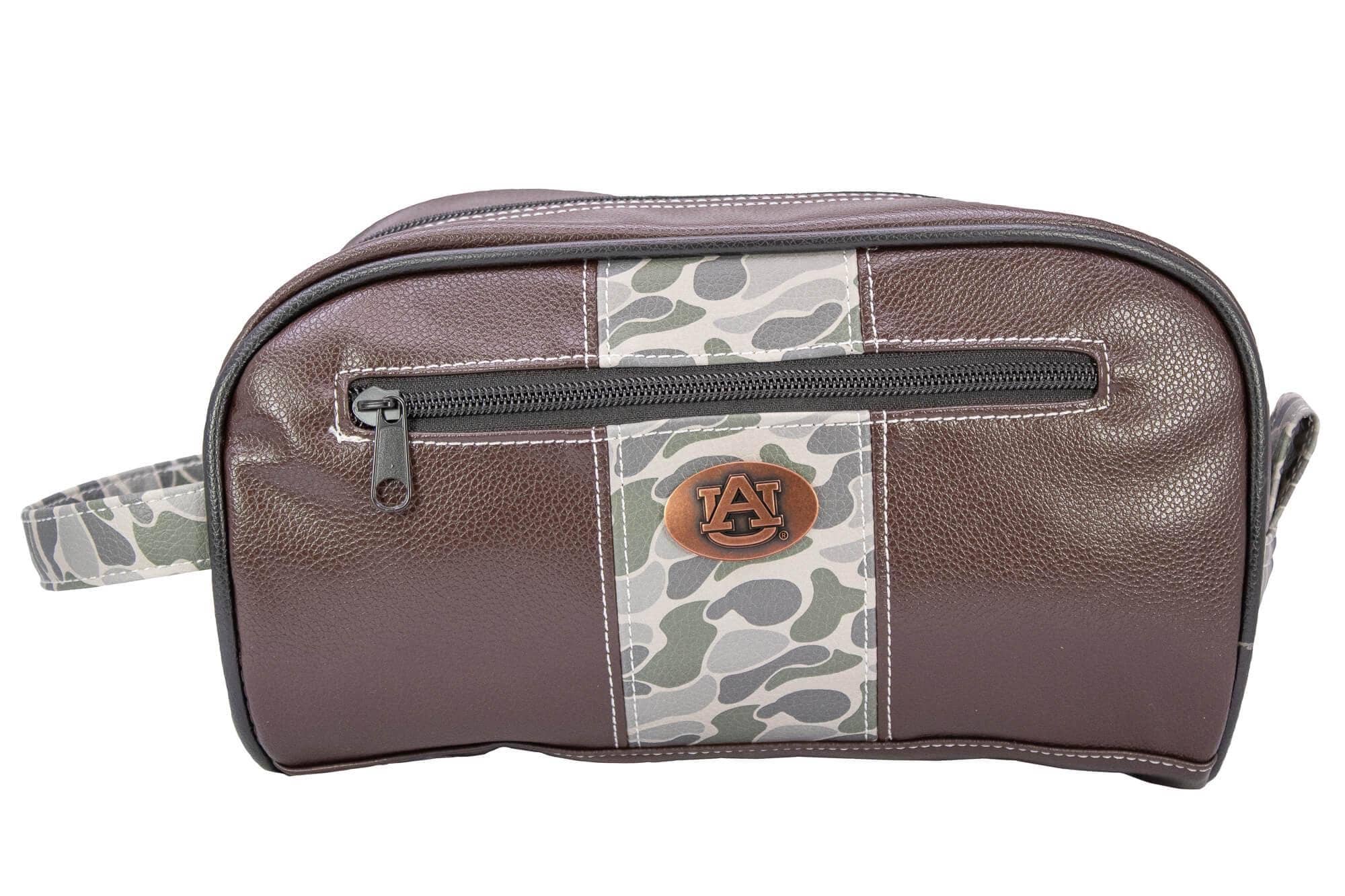 Zep-Pro - Auburn Tigers Men's Camo Dopp Kit.: Green/Gray