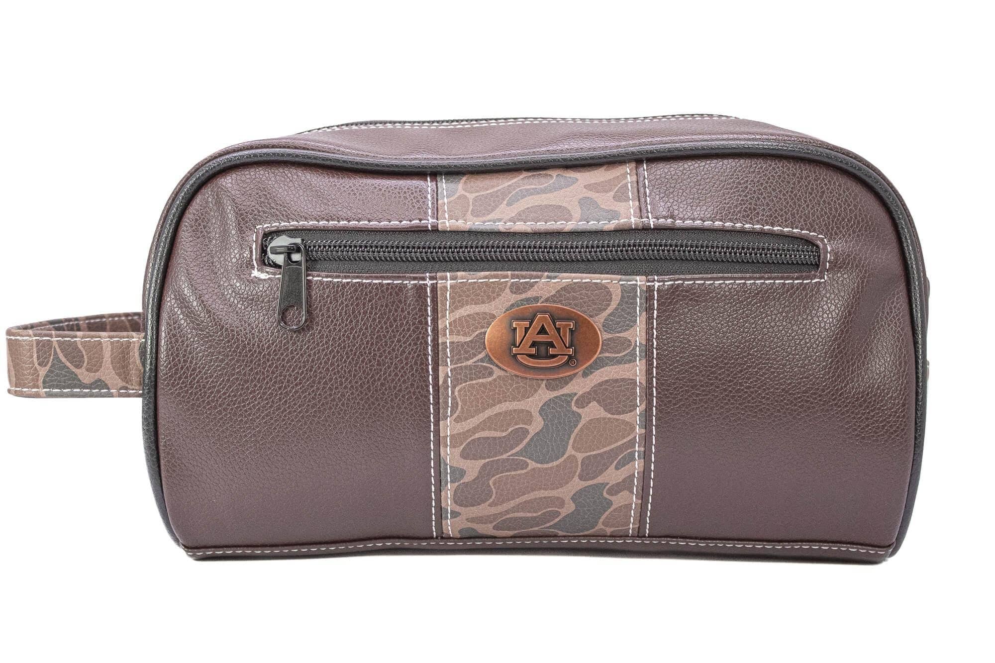 Zep-Pro - Auburn Tigers Men's Camo Dopp Kit.: Green/Gray - Image 2