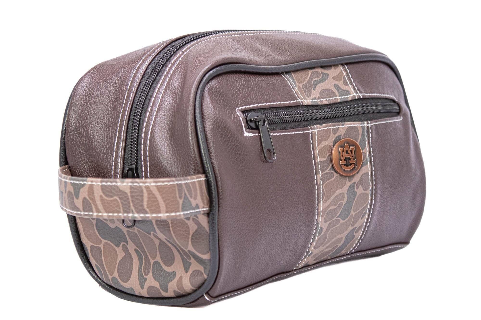 Zep-Pro - Auburn Tigers Men's Camo Dopp Kit.: Green/Gray - Image 4