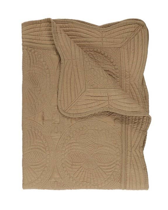 Zsa Zsa & LoLLi - Heirloom Quilt - Baby Quilt Blanket Swaddle Monogram: Cream - Image 8